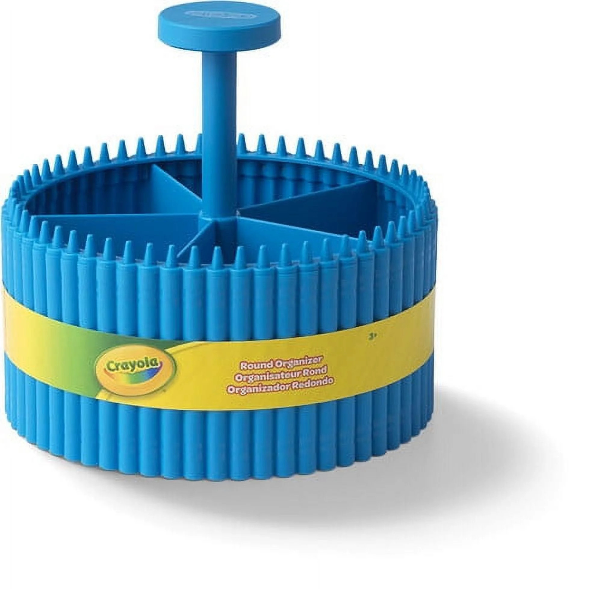 Crayola Round Organizer, Cerulean Blue | Walmart (US)