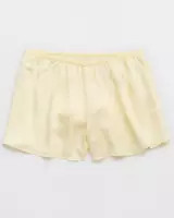 Aerie Off-Duty Satin Flirty Boxer | Aerie