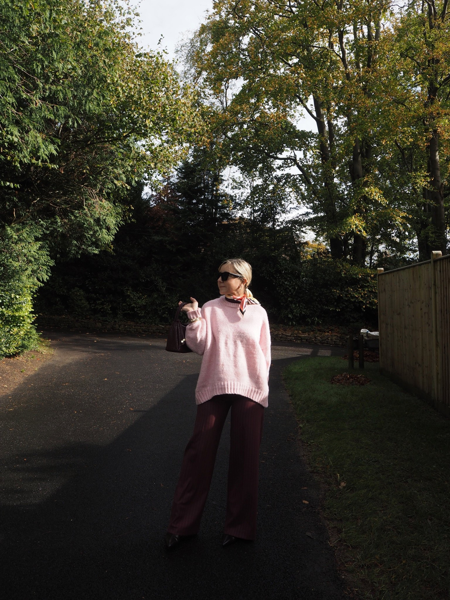 Favourite colour combo. Pink & burgundy. Love the slouchy jumper. It’s oversized I am wearing a small

#LTKuk #LTKeurope #LTKautumn