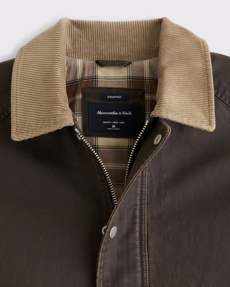 Lightweight Barn Jacket | Abercrombie & Fitch (US)