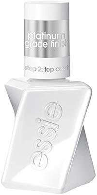essie gel couture platinum grade finish top coat top coat, 0.46 Fl Oz (Pack of 1) | Amazon (US)