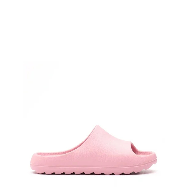 Wonder Nation Little Girls & Big Girls EVA Slide Sandal, Pink | Walmart (US)
