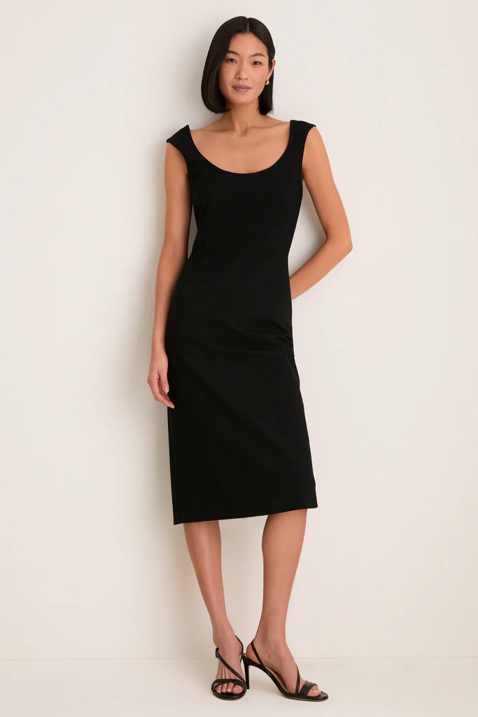 Noir Romy Midi Dress | Tuckernuck (US)