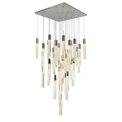 Avenall 25 - Light Gold Chandelier With Hanging Crystal Shades | Wayfair North America