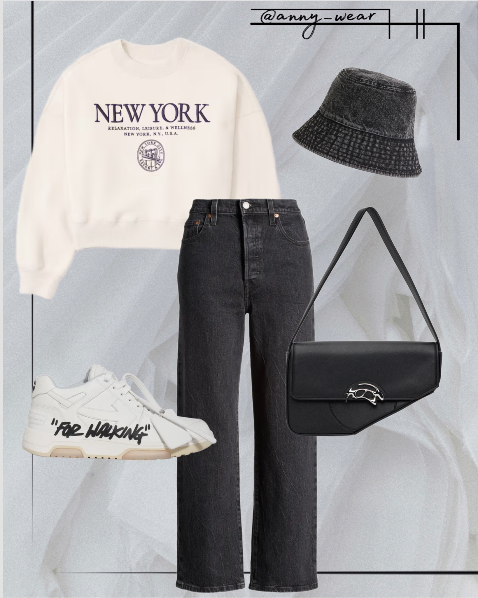 Casual outfit 

Sunday Crew white sweatshirt ivory sweatshirt black jeans black bag black hat Abercrombie jeans bucket hat back to school outfit Abercrombie Sunday Crew Sneakers casual sneakers cute sneakers white sneaker outfits womens white sneakers dress with sneakers adidas sneakers adidas sale adidas shoes  sneakers for women sneakers women sneakers 2023 fashion sneakers airport looks airport travel outfit airport outfit airport outfit summer airport travel airport outfit spring airport fashion game day outfit gameday outfit baseball game outfit basketball game outfit derby dress derby outfits  neutral style parisian chic Parisian style Scandi style Minimal look Minimalist outfit Minimal style inspiration Minimal style inspo Minimal chic Classy street style Chic outfit Neutral outfit Style Tips Old Money Style summer casual brunch outfit summer brunch outfit summer brunch casual brunchcity outfit city break outfit city street styles celebrity style brunch outfit aesthetic vibes zara outfits zara summer cute casual outfit cute summer outfits cute summer outfits edgy fashion edgy style edgy outfit back to school outfit edgy chic elements of style elegant outfit summer2023outfits traveloutfit holiday wardrobe festival fashion summer beauty trends  

#LTKsalealert #LTKunder50 #LTKunder100 #LTKSeasonal #LTKstyletip #LTKBacktoSchool #LTKitbag #LTKshoecrush