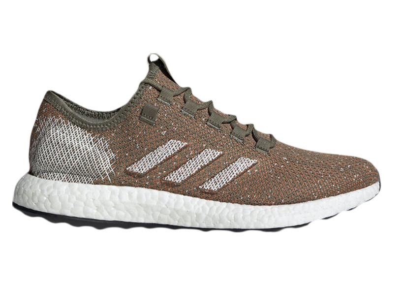 Men's Adidas Pureboost Sneakers in Raw Khaki/White | StockX