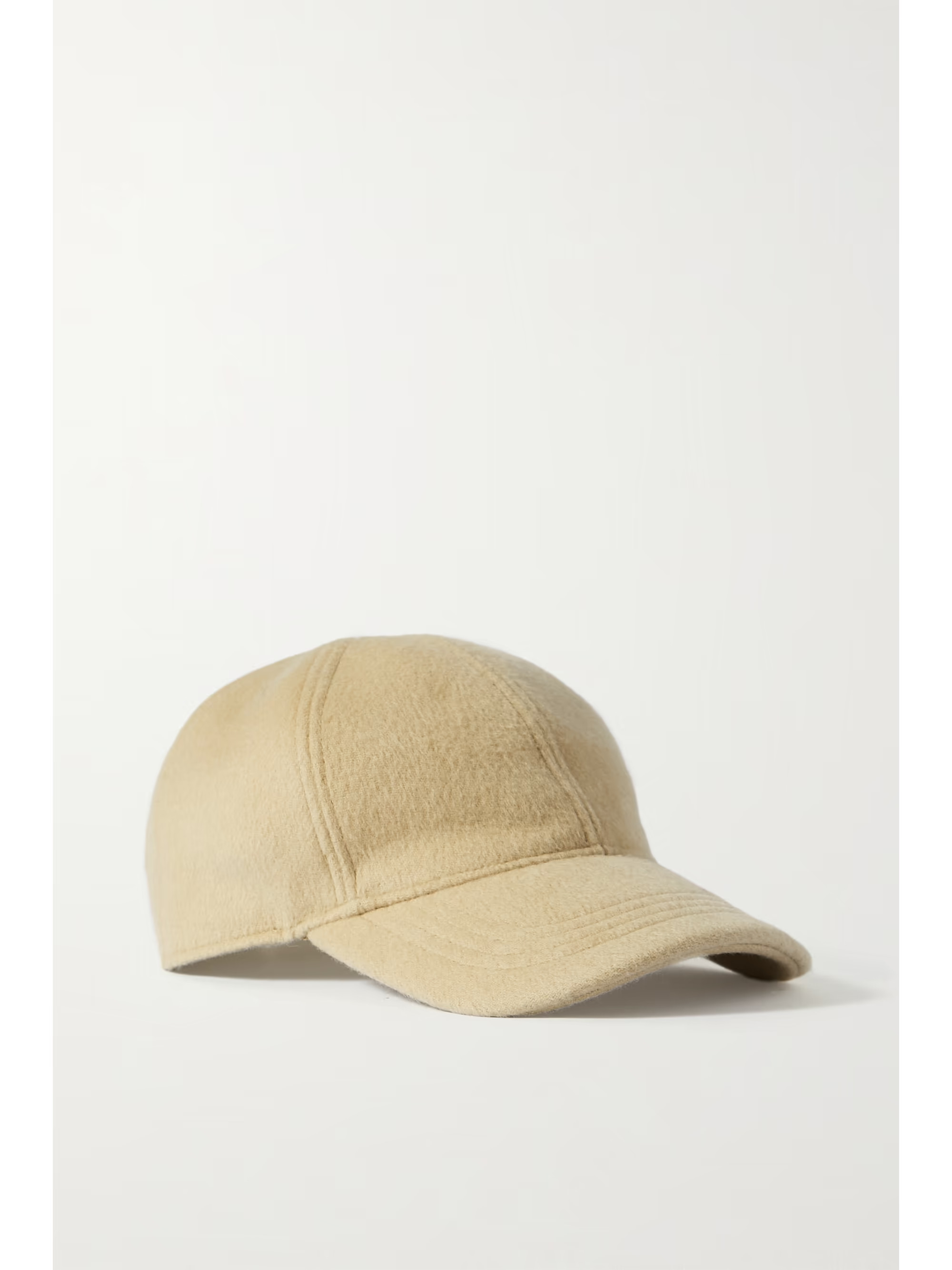 Double wool and cashmere baseball cap | NET-A-PORTER (US)