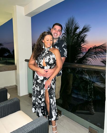 Summer dress. Vacation outfit. Family vacation outfits. Matching family. Floral dress. Wedges. Vacation style. Spring break outfit. Lulus dress. Occasion dress. Wedding guest dress. 

#LTKSeasonal #LTKtravel #LTKfamily