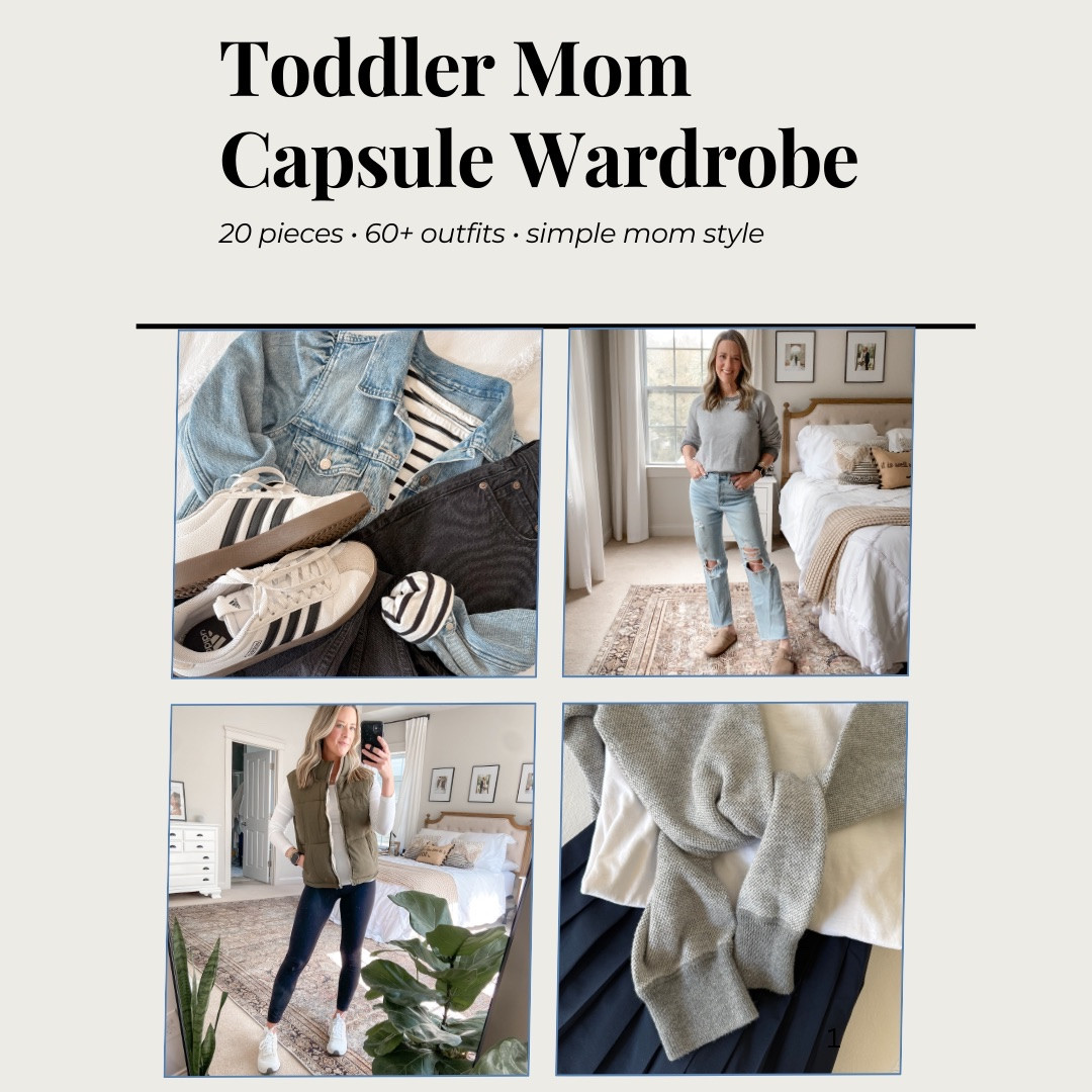 If you’re a toddler mom, you know the mornings can feel like a sprint 🍼👟

That’s why I built a Toddler Mom Capsule Wardrobe — 20 mix-and-match pieces that make getting dressed the easiest part of your day.

Think: comfy but put-together outfits you can chase littles in, run errands, and still feel like you.
You’ll get outfit ideas, shoppable links, and styling tips — all inside my downloadable capsule guide.
✨ Available now in my Etsy shop — just search Linen & Light Co or tap the link in my bio to grab yours.
#MomStyle #CapsuleWardrobe #LTKFinds #LTKMomLife #EverydayStyle #FallCapsuleWardrobe #SimplifiedStyle #ClassicStyle #MomOutfits #LinenAndLightCo

#LTKgrwm #LTKmomlife #LTKootd