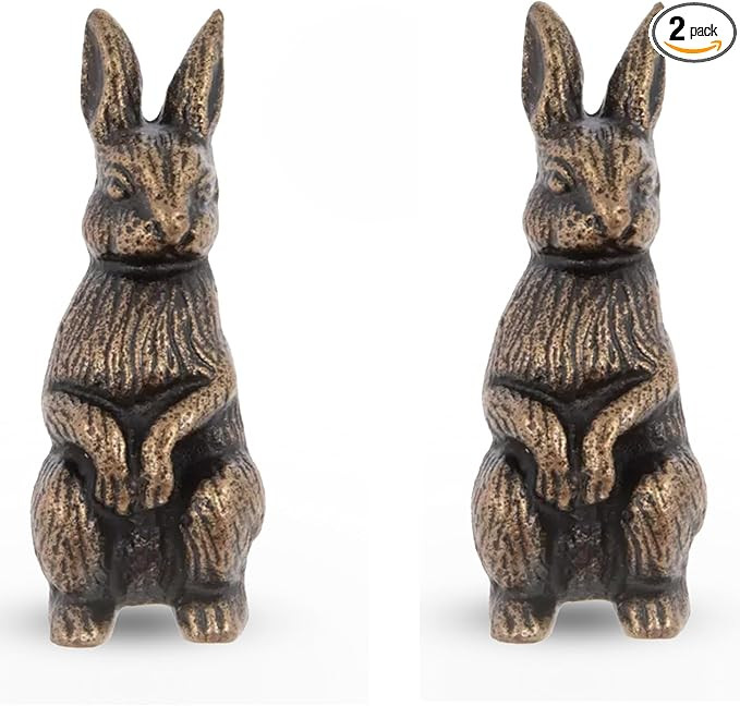 Metal Bunny Rabbit Knob – Premium Decorative Knobs for Cabinets and Drawers – Novelty Furnitu... | Amazon (US)