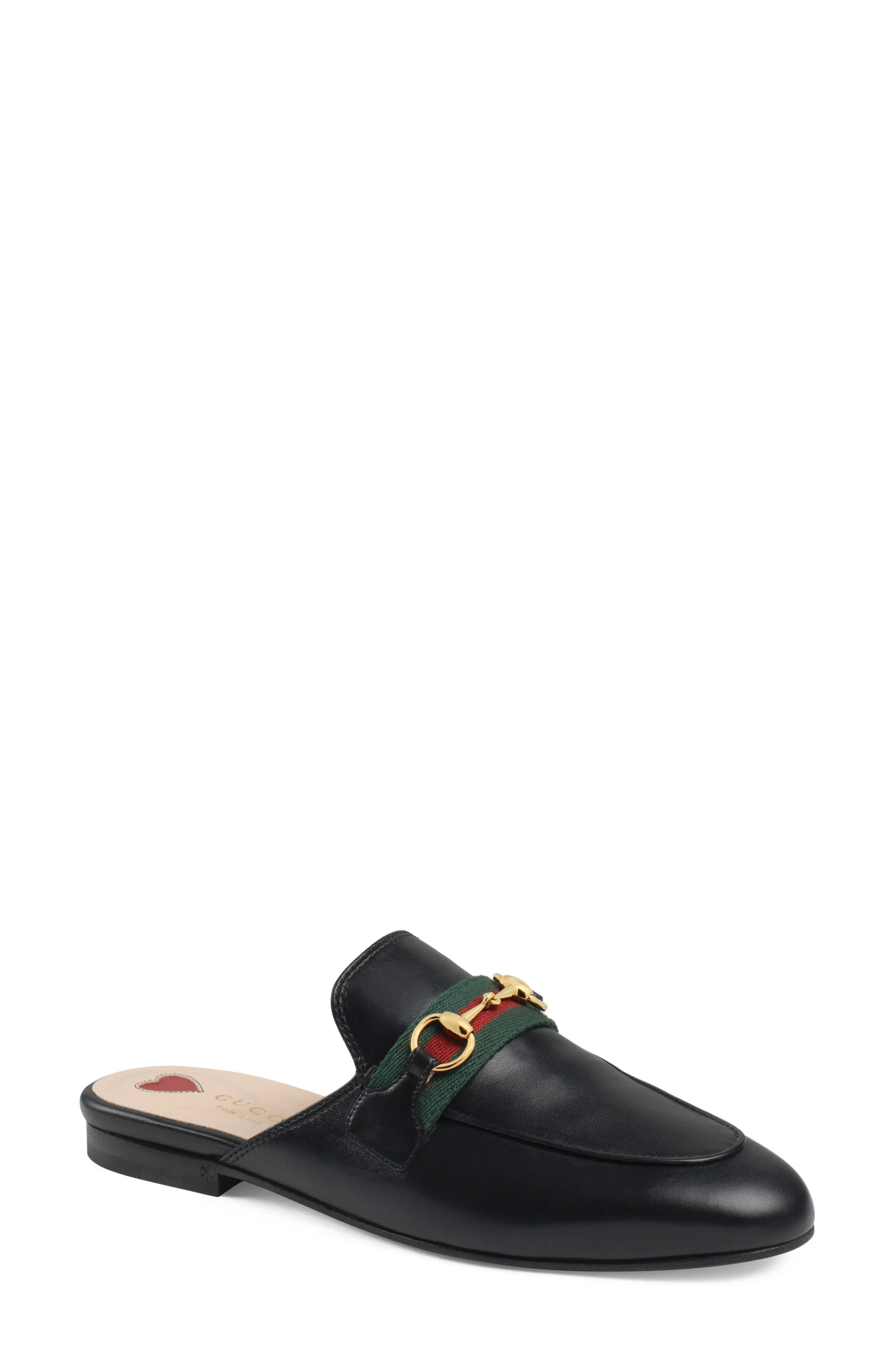 Women's Gucci Princetown Mule, Size 4US - Black | Nordstrom
