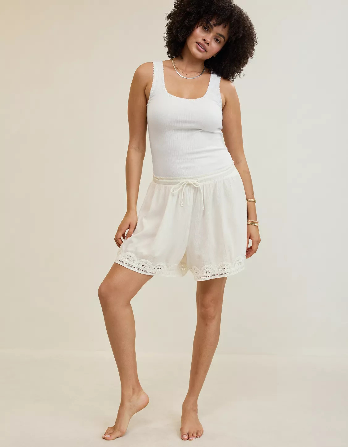 Aerie Off-Duty Gauze Boxer | Aerie