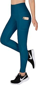 LifeSky Yoga Pants for Women, High Waisted Tummy Control Workout Leggings with Pockets, 4 Way Str... | Amazon (US)