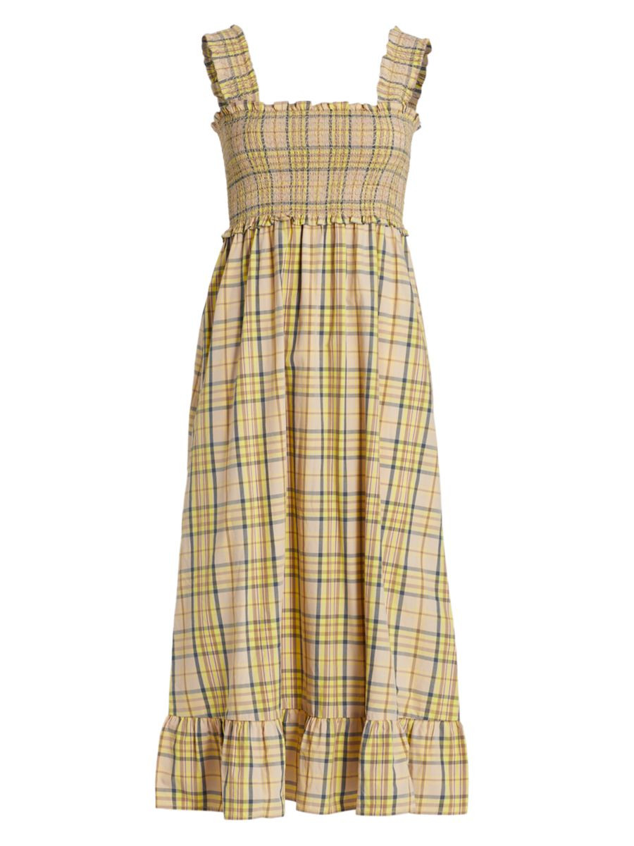 Rails Rumi Tartan Sleeveless Midi-Dress | Saks Fifth Avenue