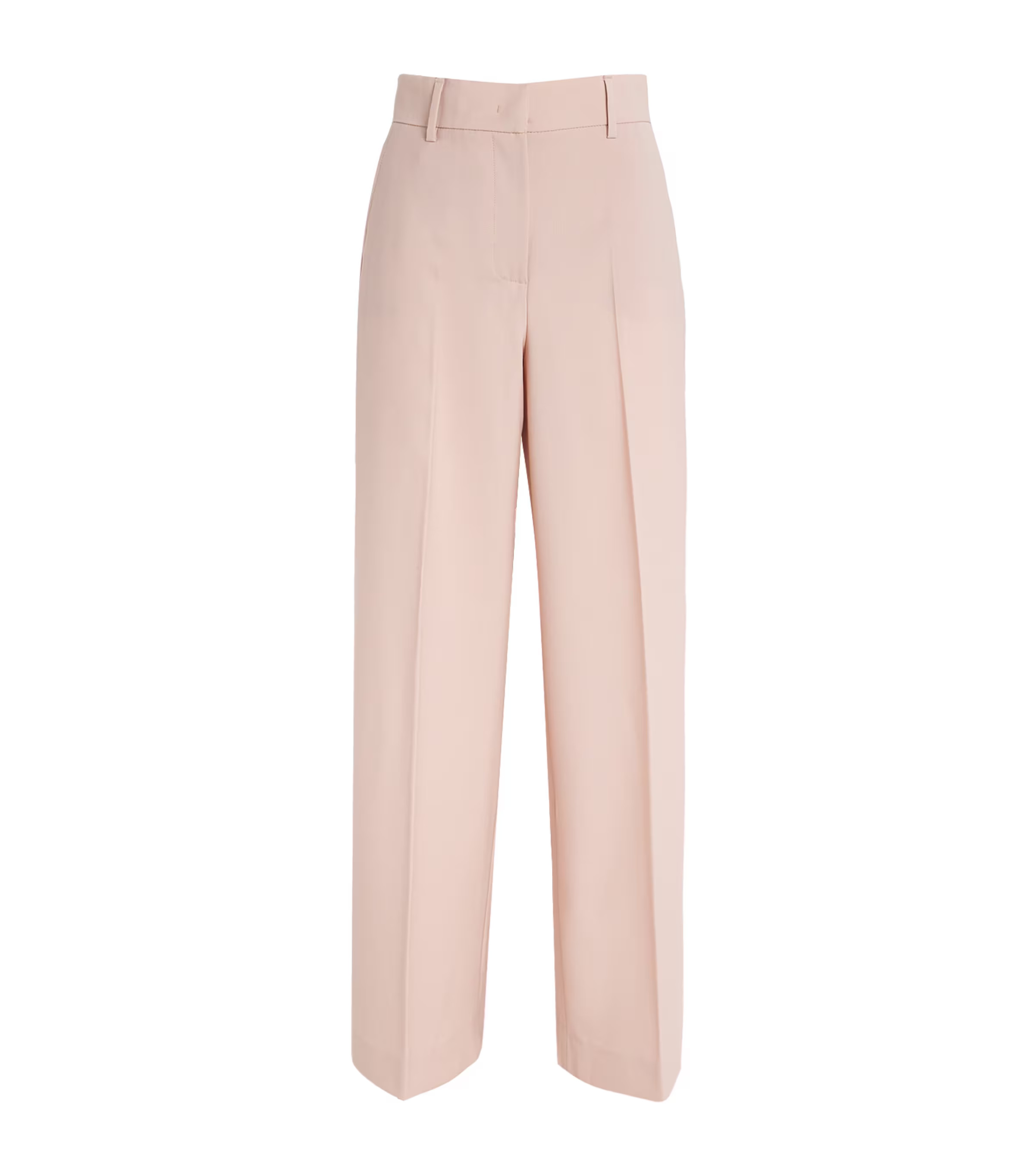 Pink Virgin Wool Tailored Trousers | Harrods