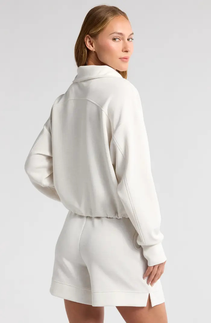 Ultra Soft Scuba Knit Half Zip Pullover | Nordstrom