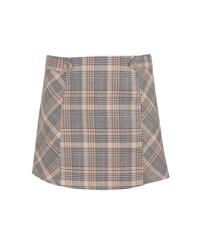 Pink Vanilla Off White Check Mini Skirt
						
						Add to Saved Items
						Remove from Saved I... | New Look (UK)