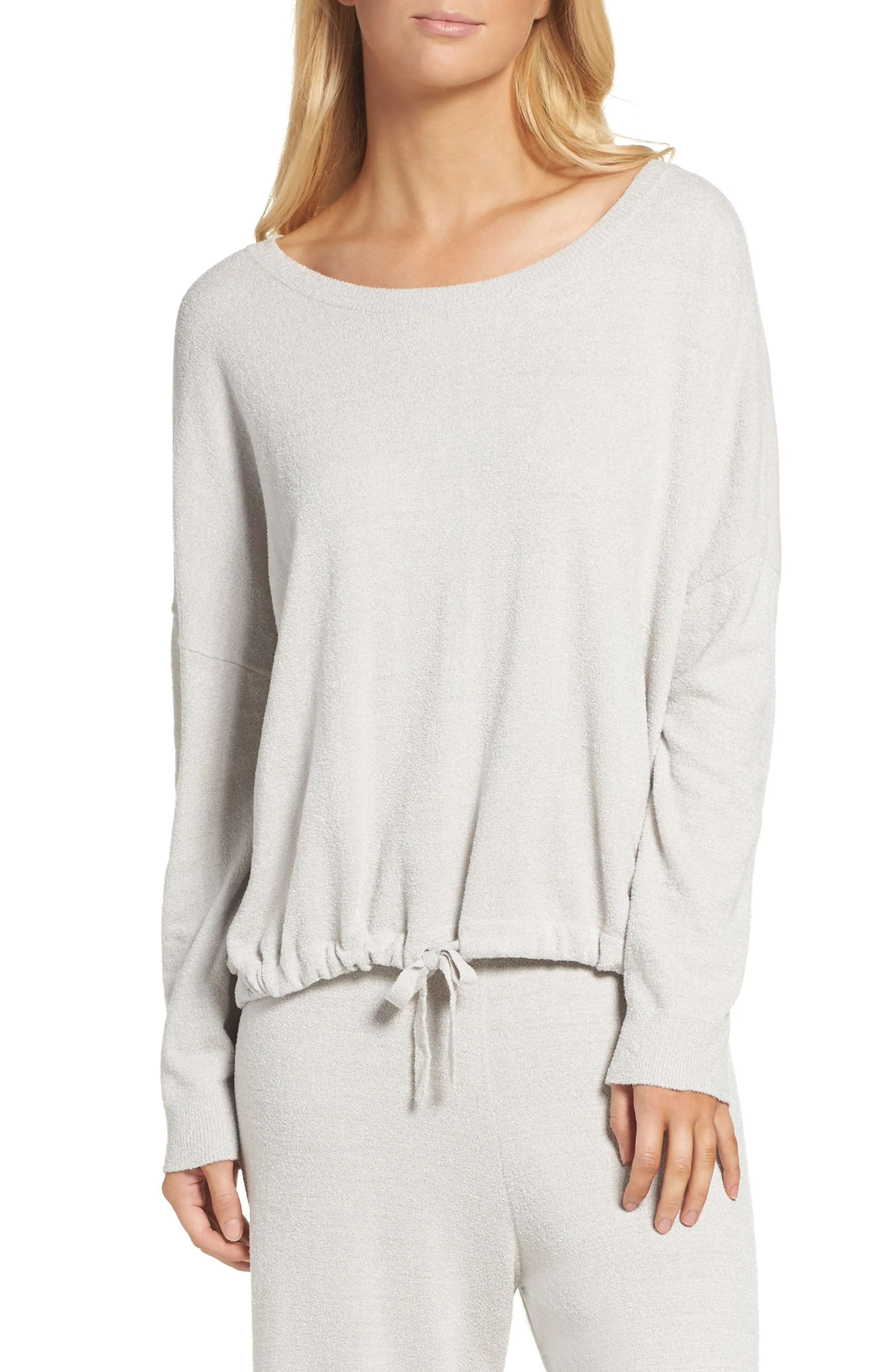 Women's Barefoot Dreams Cozychic Ultra Lite Lounge Pullover | Nordstrom