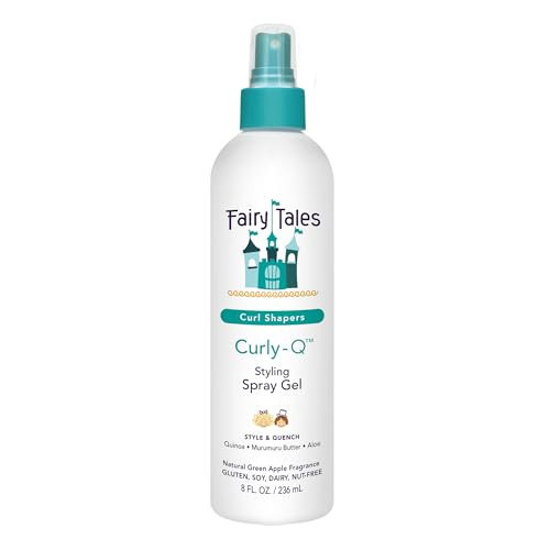 Fairy Tales Curly Q Kids Styling Spray Gel – Paraben, Sulfate, Gluten, and Nut Free – For all Types of Curls Including Multi Cultural Hair – 8oz. | Amazon (US)
