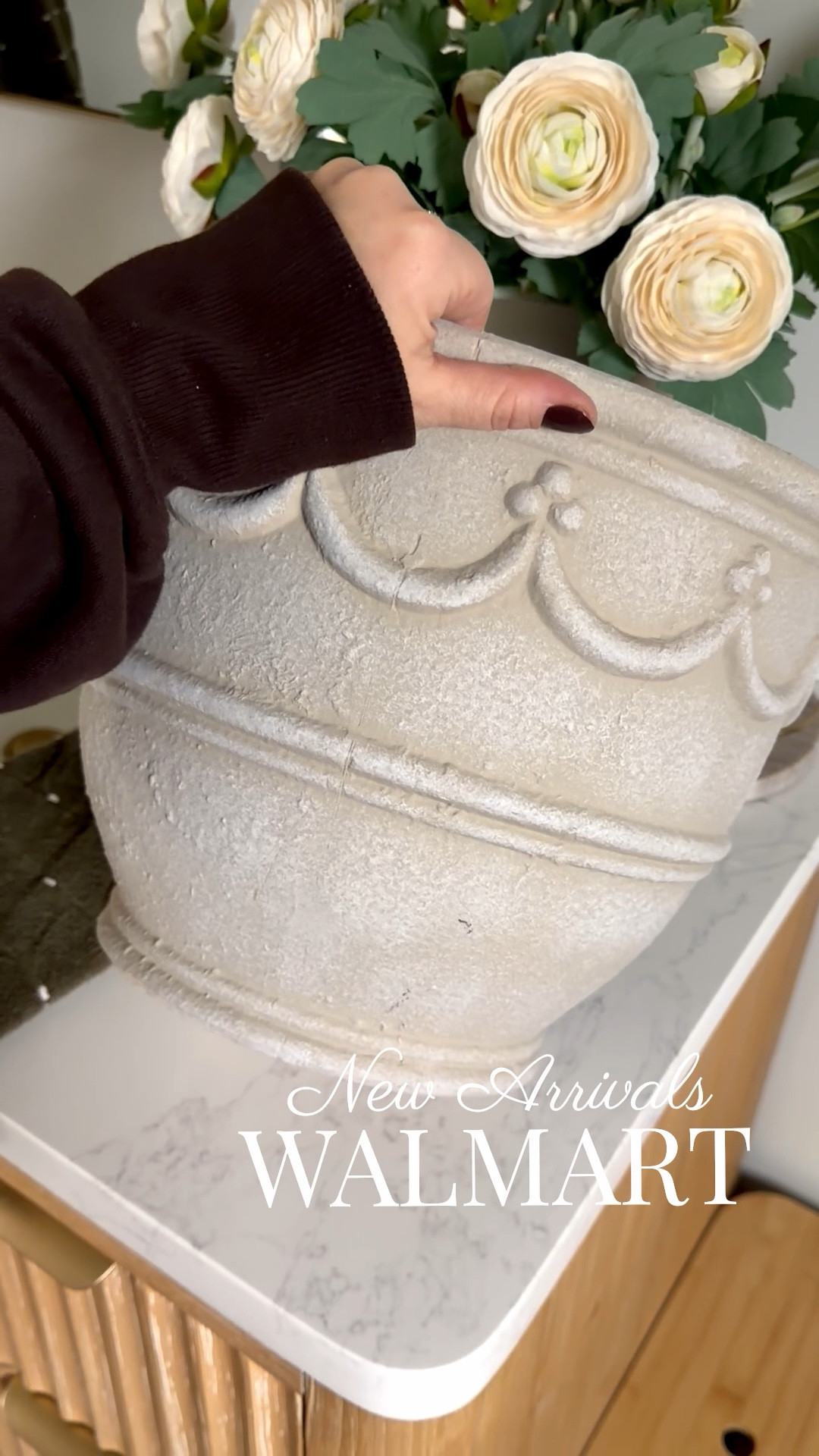 New arrivals at Walmart! These planters are stunning & they are ceramic! 

@walmart #walmartfinds #walmarthome #walmart 

#LTKSeasonal #LTKSaleAlert #LTKHome