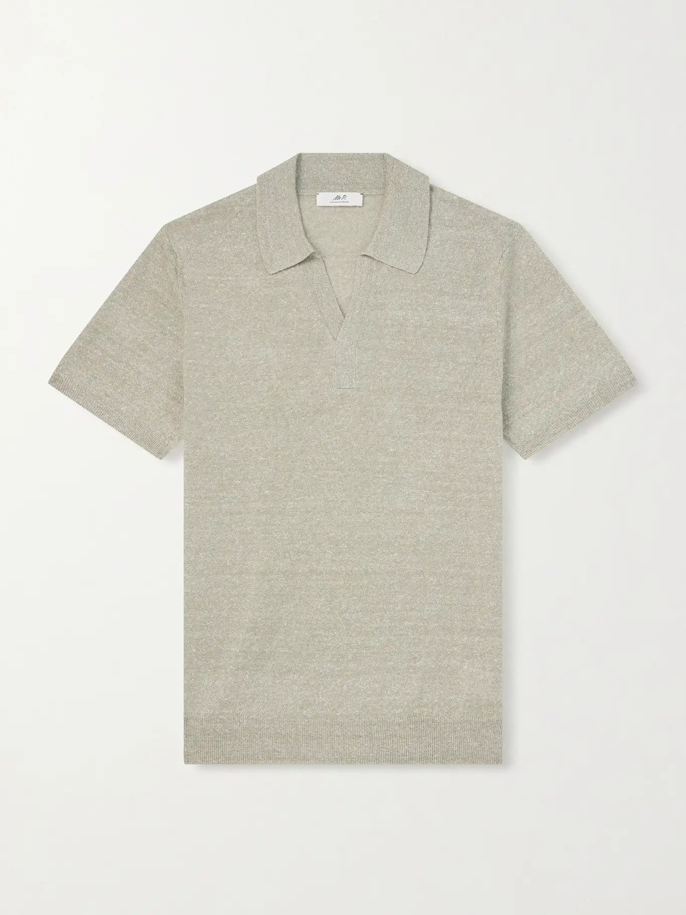 Linen and Cotton-Blend Polo Shirt | Mr Porter (US & CA)