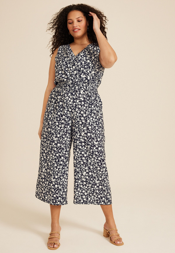 Plus Size Bare Woven Jumpsuit | Maurices