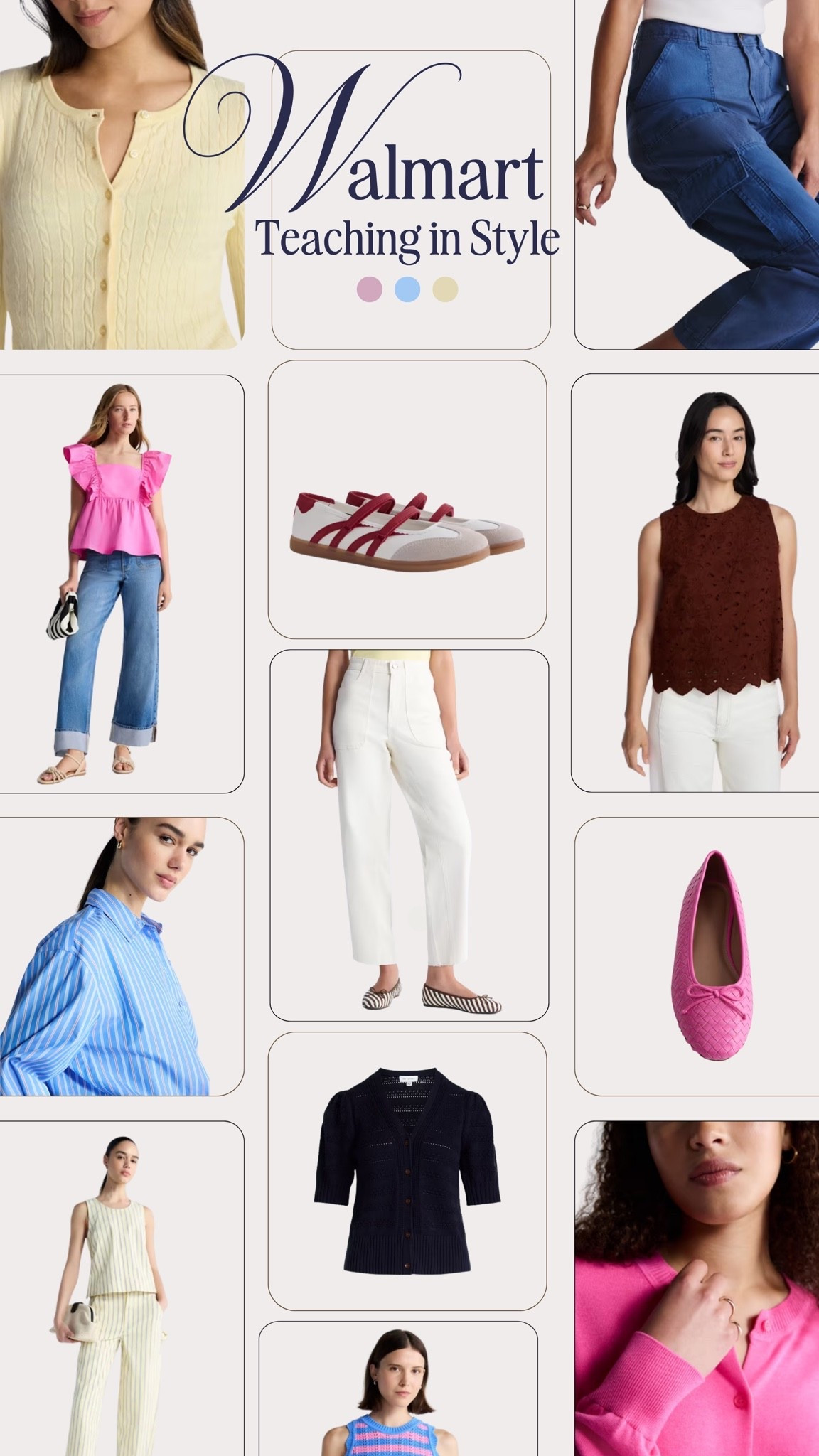 @Walmart has the perfect selects for all the teachers heading back into the classroom. 

Level up your style this school year with patterns, prints, and colors that shine just as bright as your students! 


Walmart fashion, back to school outfits, teacher outfit inspo, seasonal wardrobe

#LTKootd #LTKSeasonal