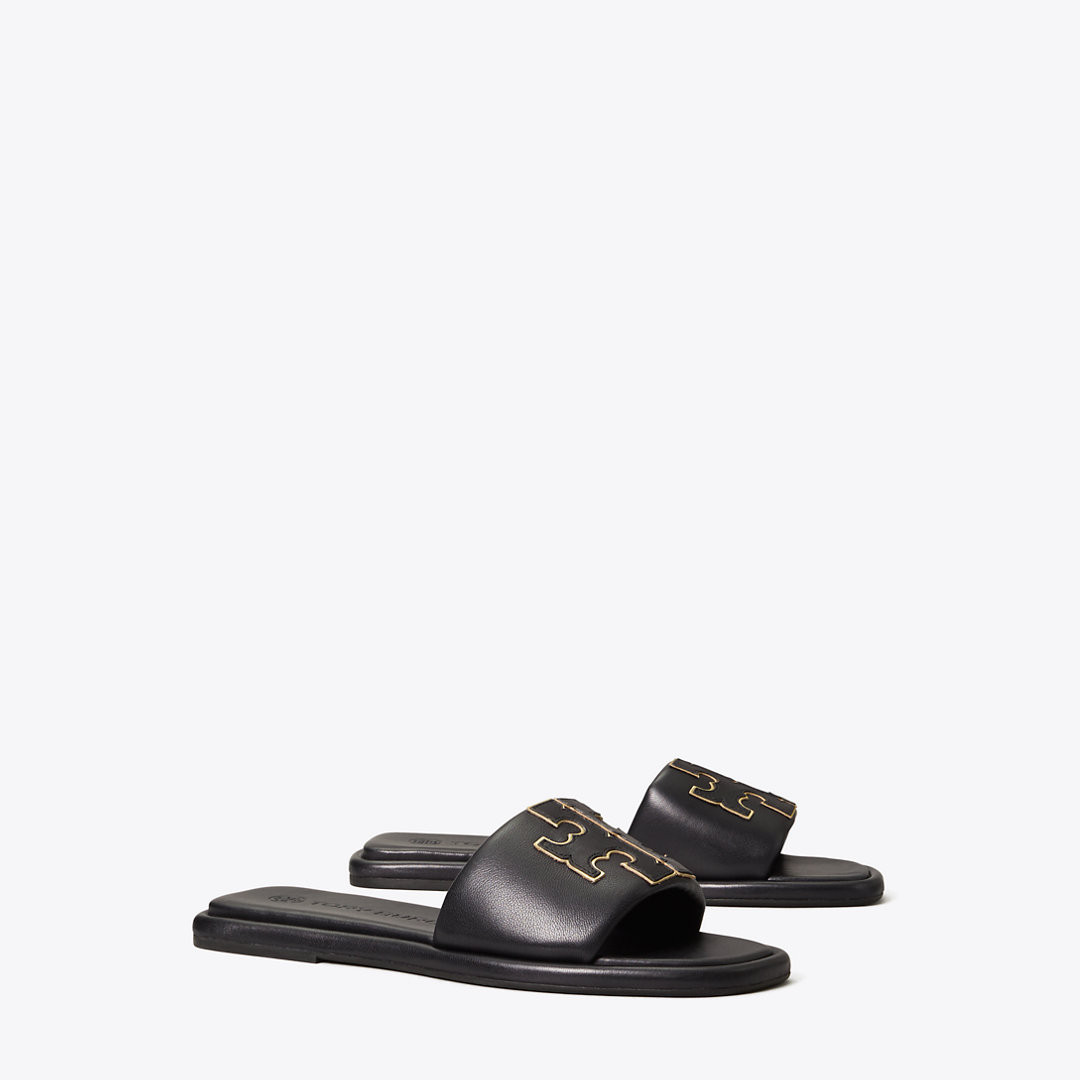 Tory Burch Double T Burch Slide | Tory Burch (US)