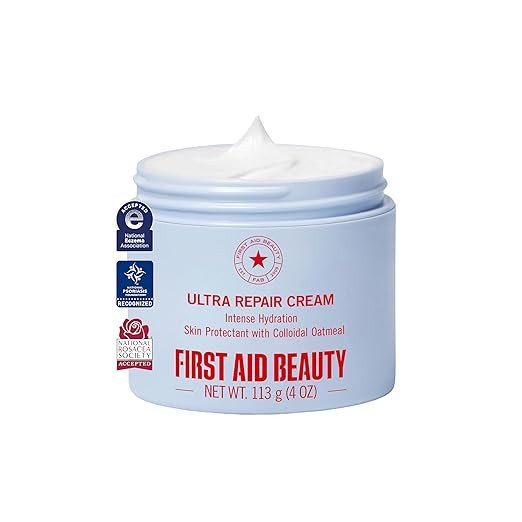 First Aid Beauty Ultra Repair Cream, Intense Hydration Face & Body Moisturizer with Colloidal Oat... | Amazon (US)