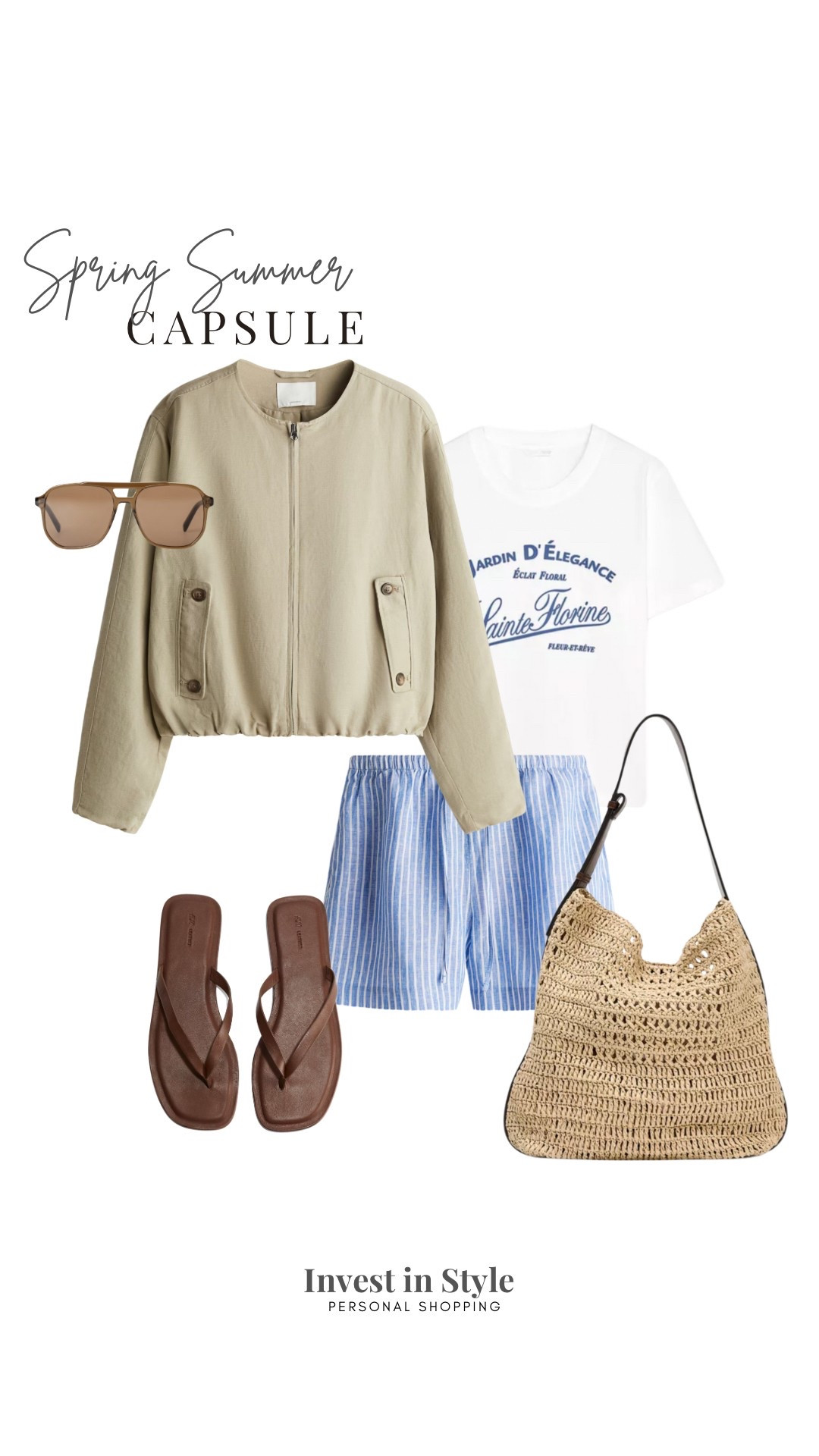 Spring summer casual outfit 

Linen bomber 
Stripe shorts 
H&M 
Zara 


#LTKspring #LTKtravel #LTKsummer