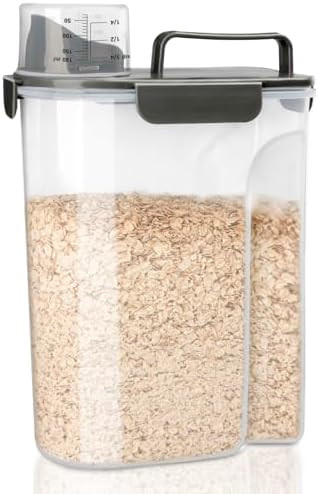 Rice Container, Airtight Rice Storage Container 10lb, Cereal Containers Storage, BPA Free Food Di... | Amazon (US)