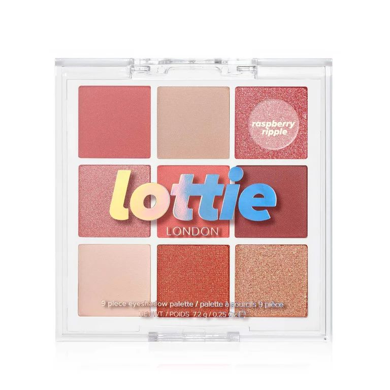 Lottie London Lottie Eyeshadow Palette, Raspberry Ripple, 7.2g - Walmart.com | Walmart (US)