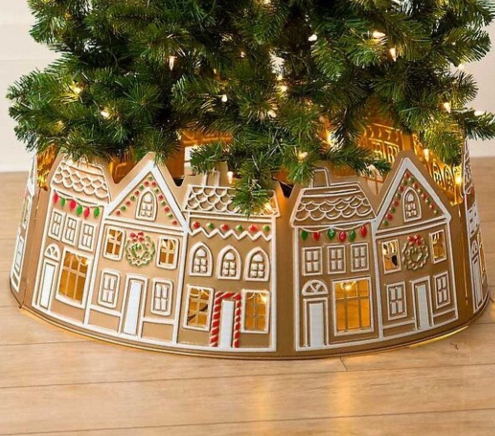 The cutest gingerbread house tree base. 

Shop below. ⬇️ 


#LTKChristmas #LTKChristmastree #LTKChristmasTreeCollar

#LTKGiftGuide #LTKSeasonal #LTKHoliday