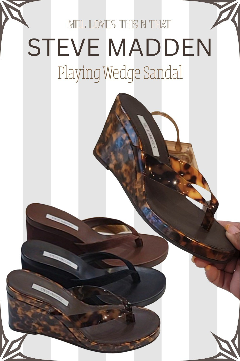 Steve Madden: Playing Wedge Sandal

#LTKgrwm #LTKootd
