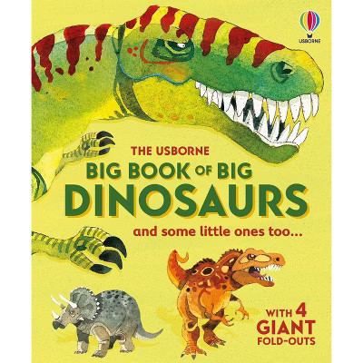 Big Book of Big Dinosaurs - (Big Books) by  Alex Frith (Hardcover) | Target