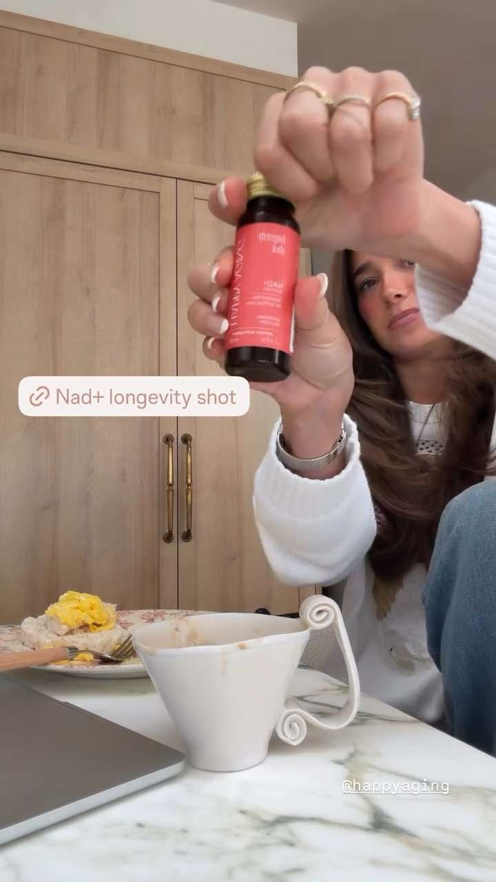 Nad + longevity shot! 

 