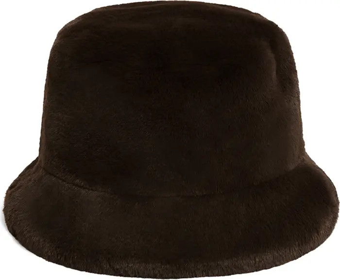 Amara Pluche™ Faux Fur Bucket Hat | Nordstrom
