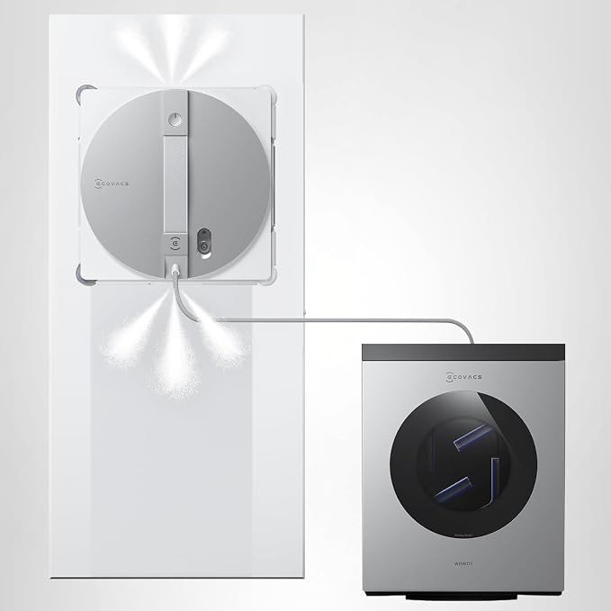 ECOVACS WINBOT W3 Omni Robot Window Cleaner with Auto-Clean & Multi-Functional Station, Win-SLAM ... | Amazon (US)