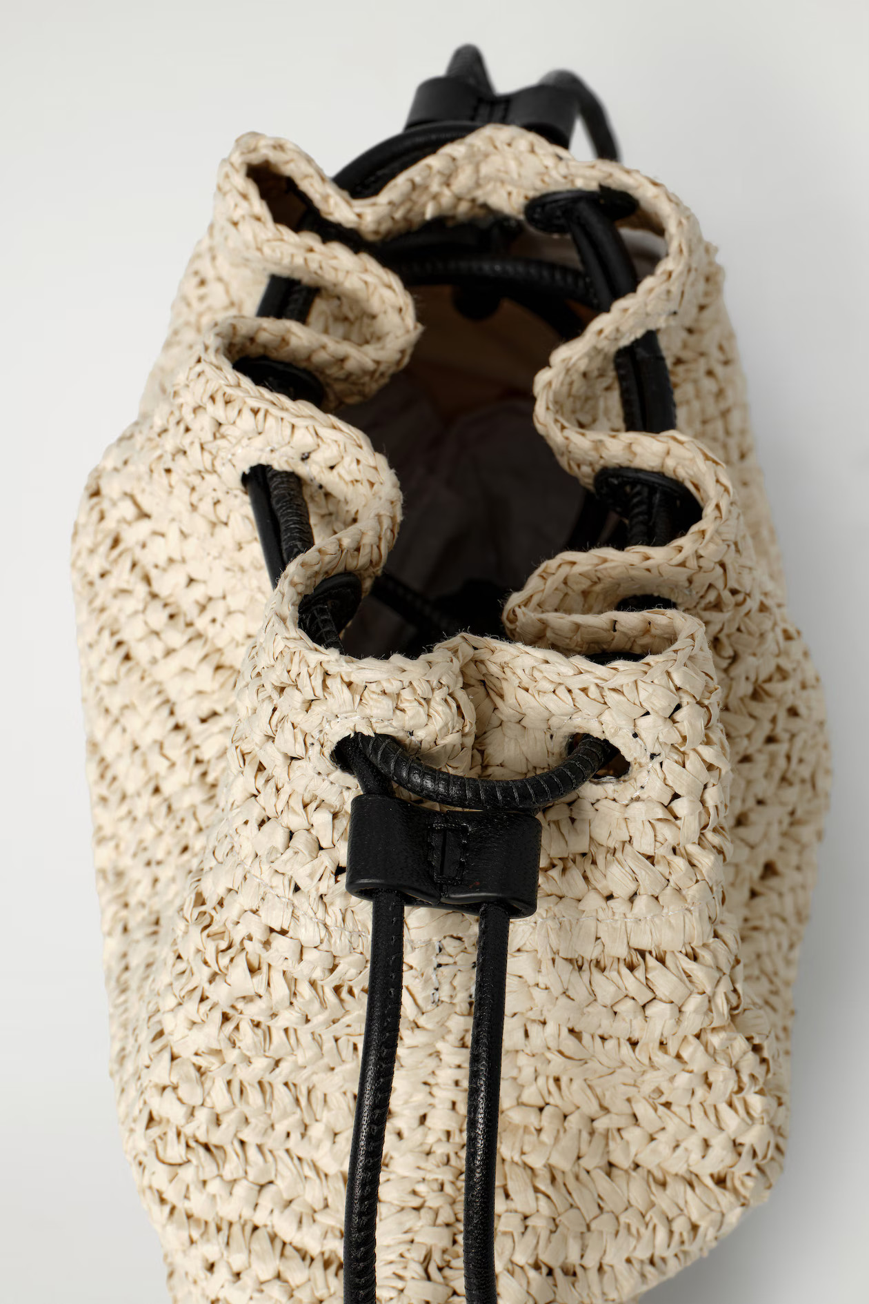 MINI CAVATELLI CLUTCH BAG - STRAW - BEIGE | COS UK