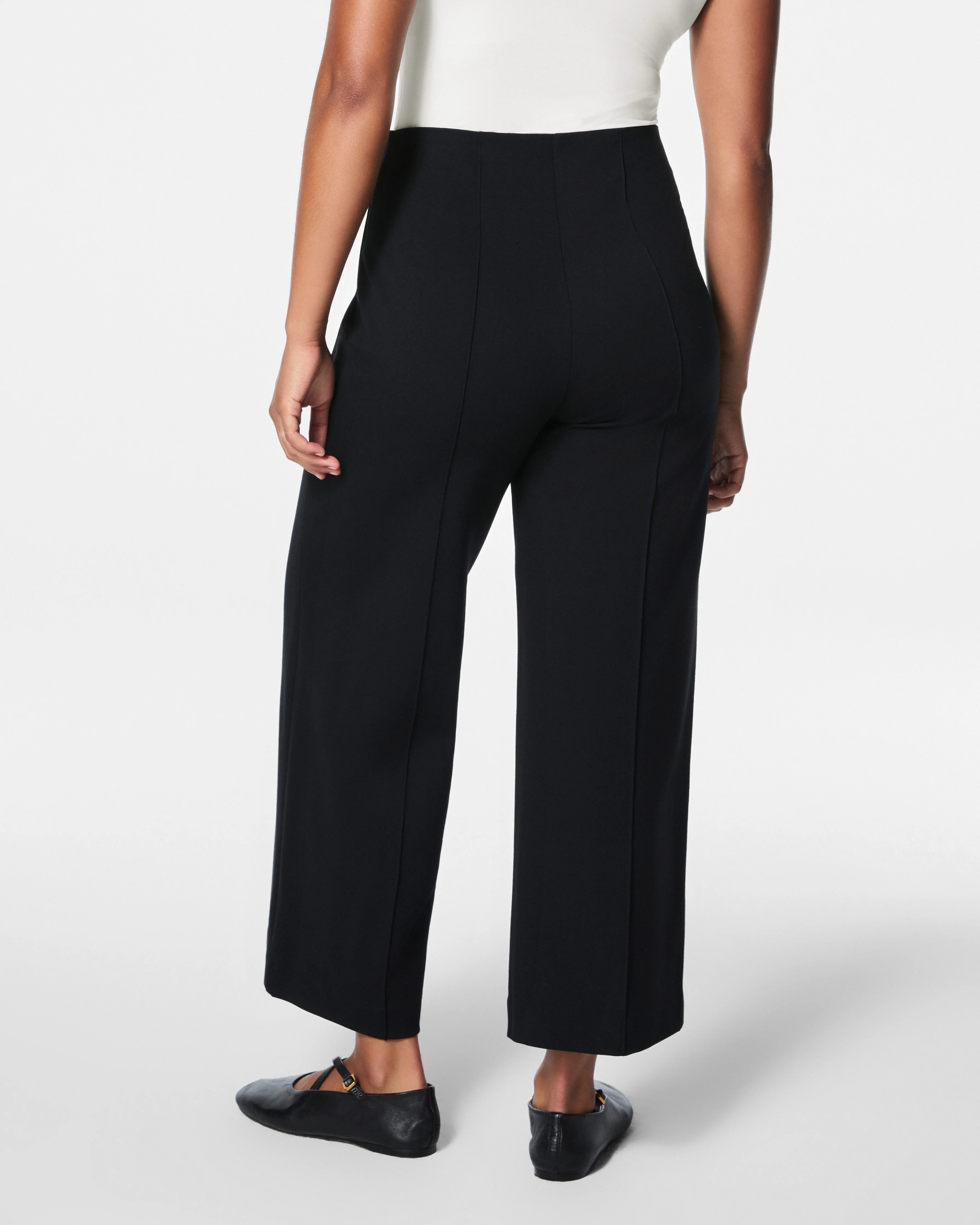 SPANXsmooth™ PerfectFit Ponte Cropped Wide Leg Pant | Spanx
