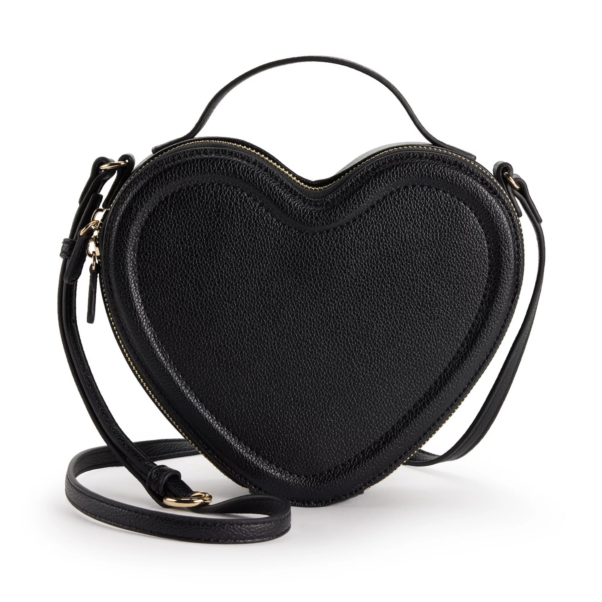 LC Lauren Conrad Love Heart-Shaped Crossbody Bag | Kohl's