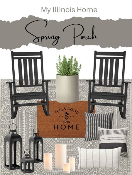 Spring porch decor! I’ve already purchased the pillows and rug  

Target finds / Threshold / Polywood / rockers / planters / door mat / spring porch / outdoor furniture / outdoor decor / outdoor pillows / lanterns / outdoor rug / Walmart rug / outdoor candles / patio ideas / porch decor 

#LTKSpringSale #LTKfindsunder50 #LTKSeasonal