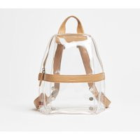 Hammitt Hunter Clear Toast Tan Brushed Silver Med | Hammitt (US)