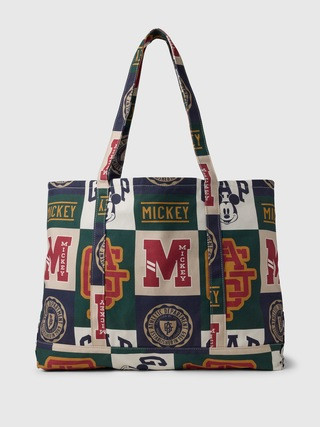 Gap × Disney Varsity Patchwork Logo Tote Bag | Gap (US)