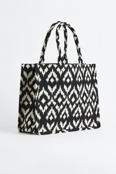 Jacquard-weave handbag | H&M (UK, MY, IN, SG, PH, TW, HK)