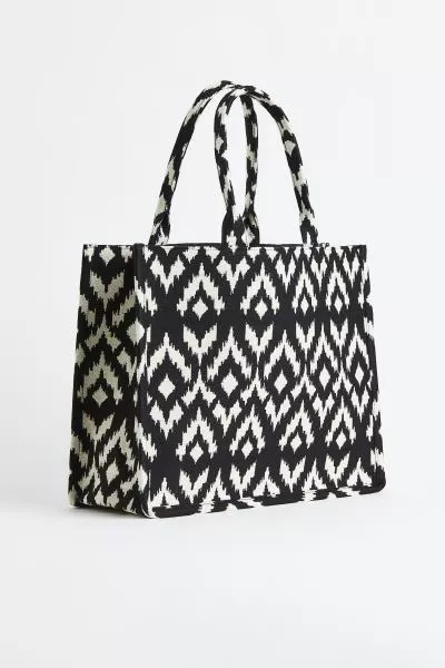Jacquard Palm Print Bag - A Constellation