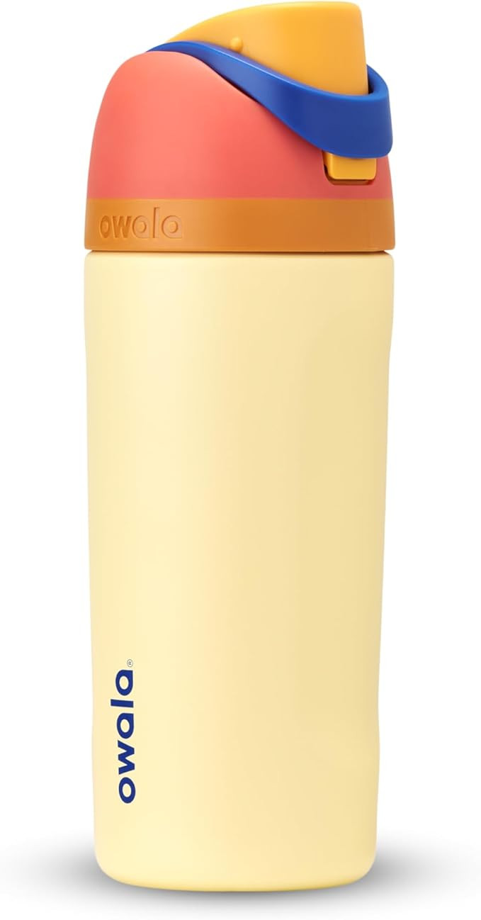 Owala Kids FreeSip Insulated Stainless Steel Water Bottle with Straw for Sports, Travel, and Scho... | Amazon (US)