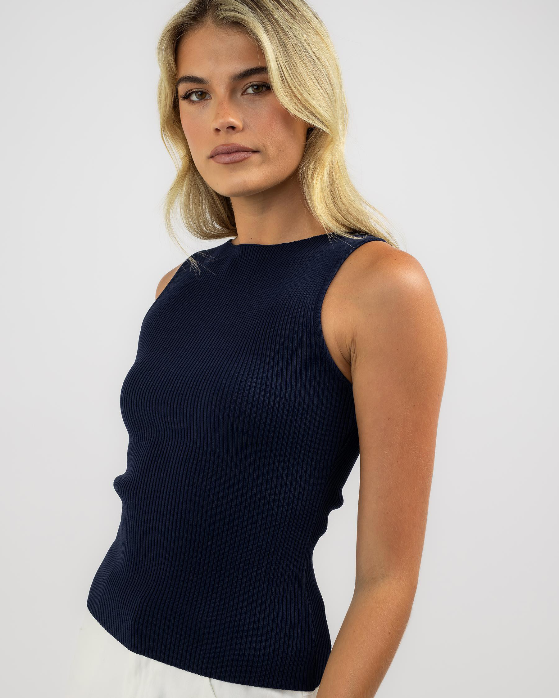 Ava And Ever Men's Boat Neck Knit Top in Navy Size 12 | City Beach (ANZ)