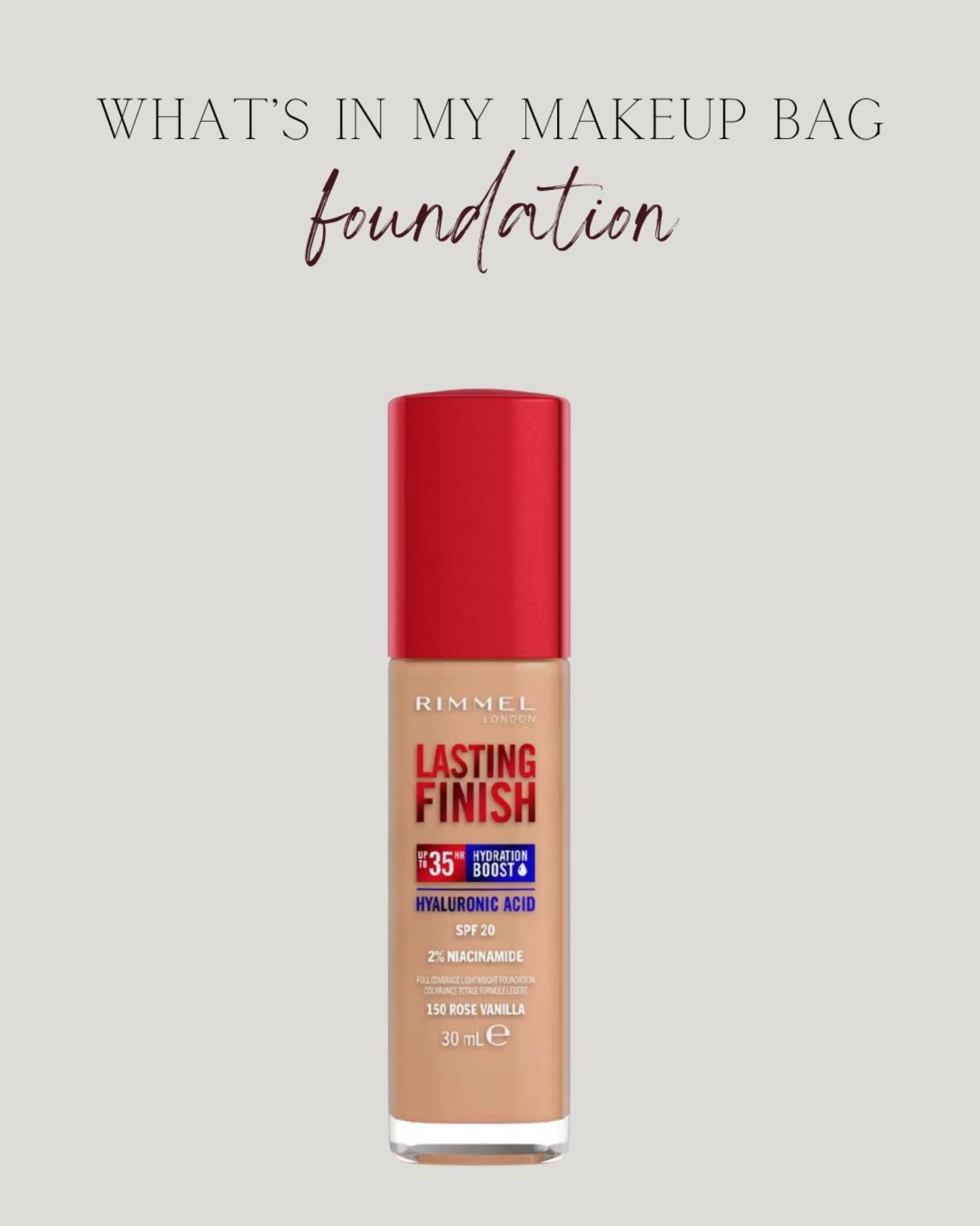 My fave foundation! It’s so good!! 

#LTKuk #LTKbeauty