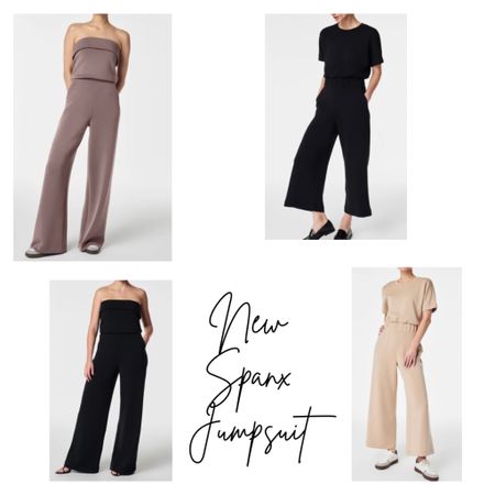 New Spanx!

AirEssentials Cropped Wide-Leg Jumpsuit

AirEssentials Strapless Jumpsuit